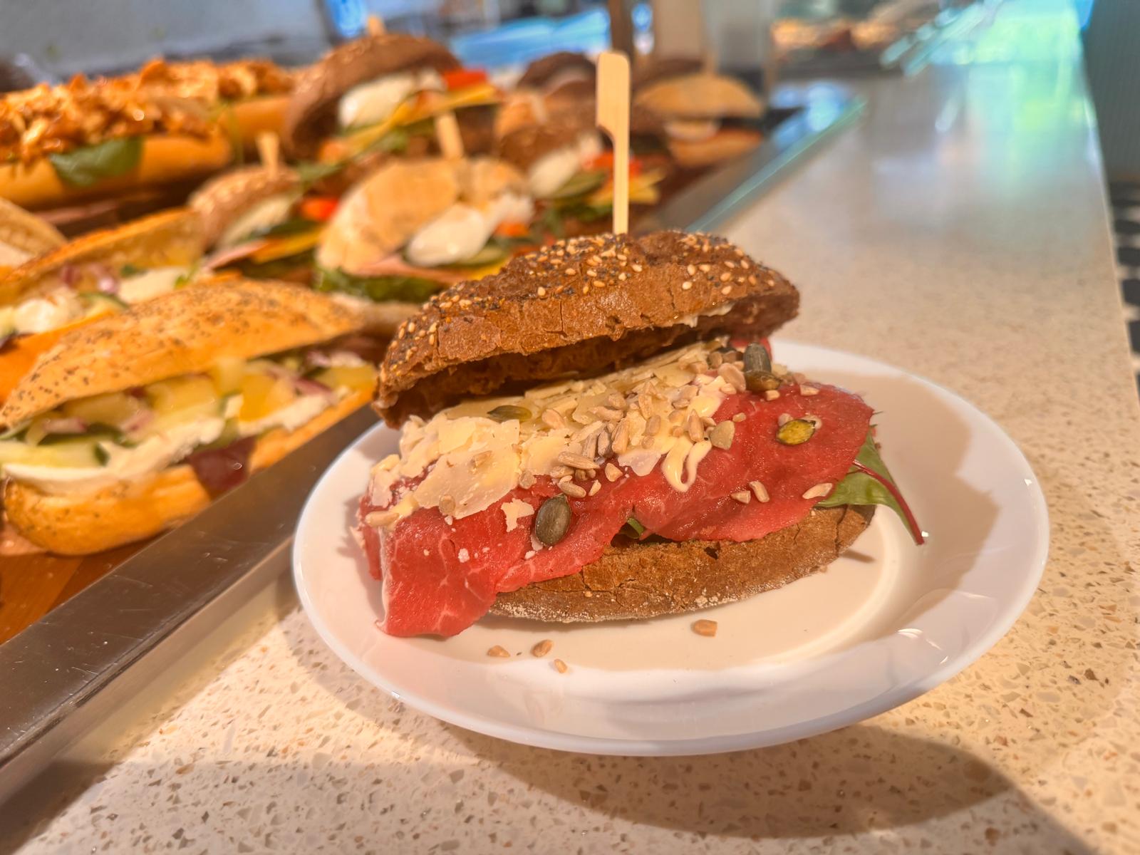 Luxe Broodje Carpaccio